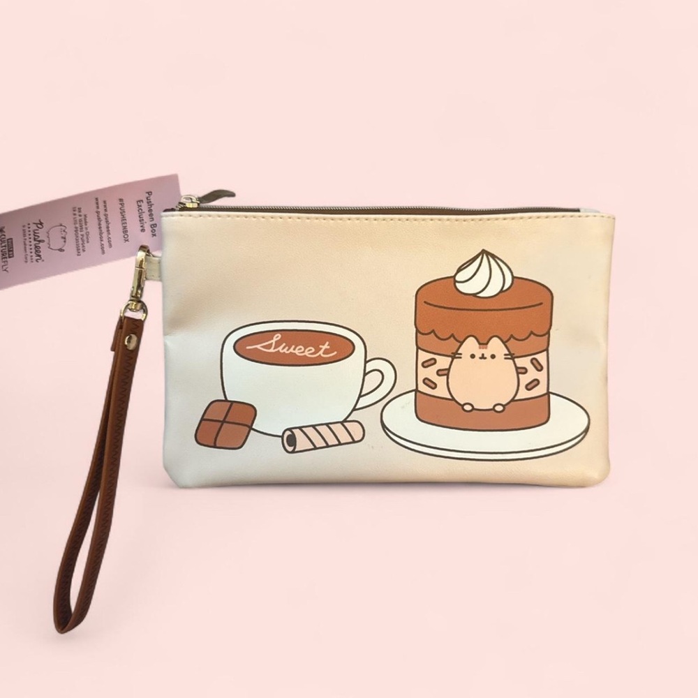 NWT Pusheen Sweet Treats Wristlet Pouch